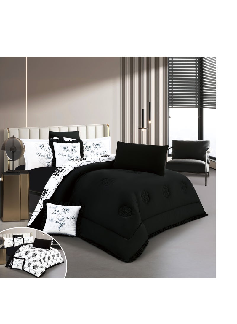 ريد روز طقم مفرش نفرين لحاف نظام (2×1) King size - Image 1