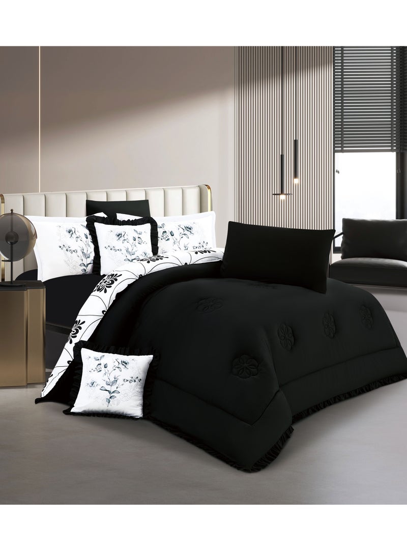 ريد روز طقم مفرش نفرين لحاف نظام (2×1) King size - Image 3