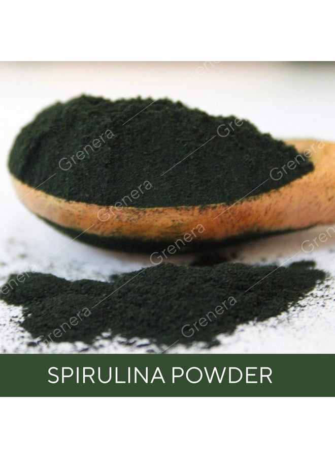 Grenera Spirulina Powder, Rich in Protein, Vitamins, Minerals, Gluten Free, Vegan, Non GMO, 100 grams - Image 4
