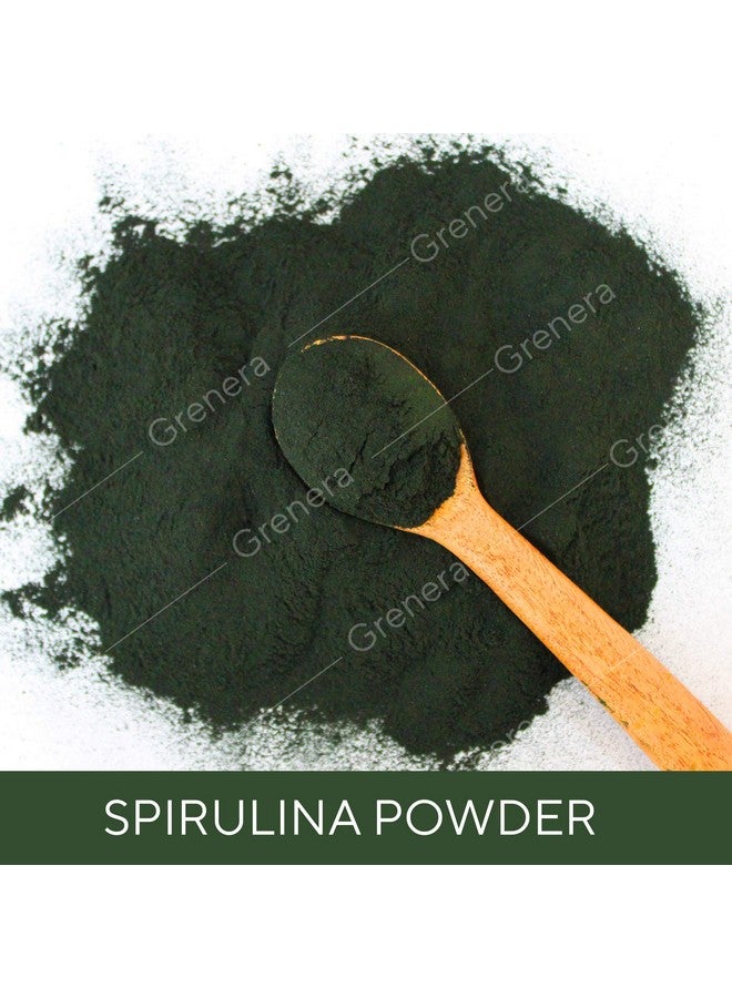 Grenera Spirulina Powder, Rich in Protein, Vitamins, Minerals, Gluten Free, Vegan, Non GMO, 100 grams - Image 3