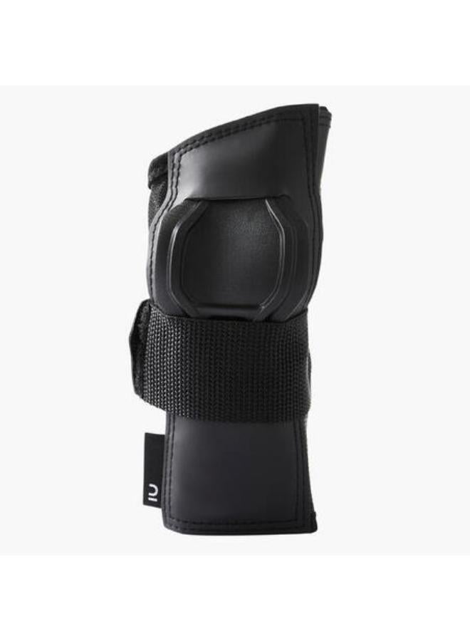 OXELO Adult Skateboarding Skating Wrist Guard Fit500 - Black - Image 2