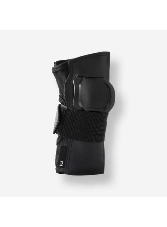 OXELO Adult Skateboarding Skating Wrist Guard Fit500 - Black - Image 1