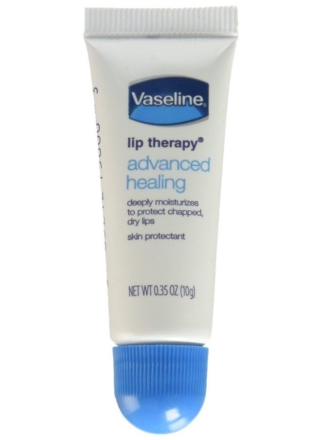 Vaseline Lip Therapy Advanced Petroleum Jelly, 3 Count  - Image 1