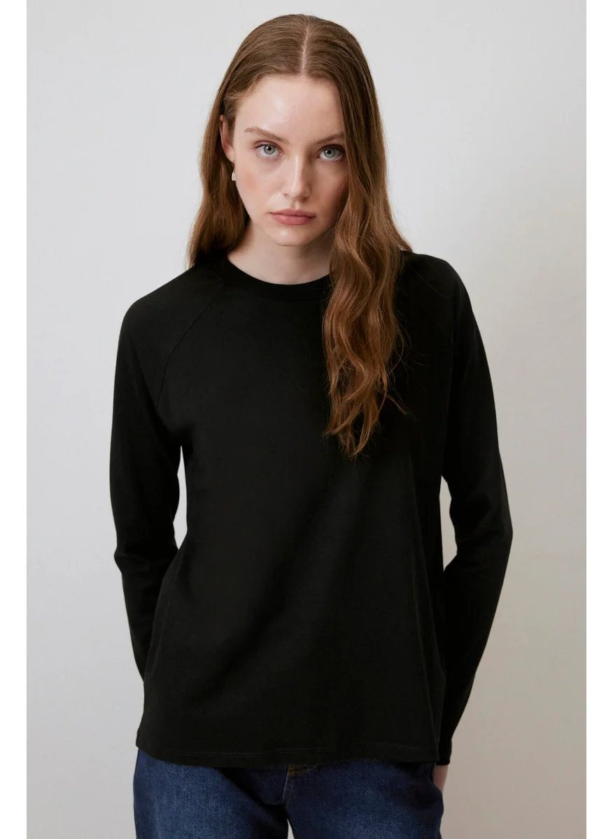 Touche Cotton Long Sleeve T-Shirt