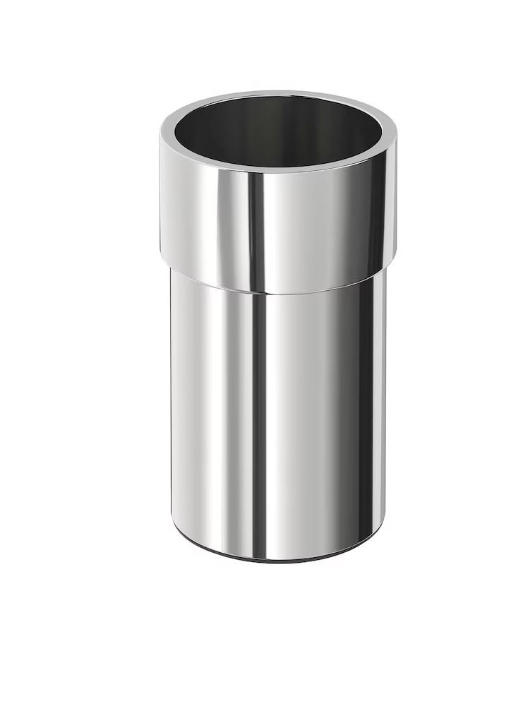 حامل فرشاة أسنان مطلي بالكروم - Image 1