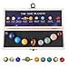 Runyangshi Nine Planets Solar System Model Crystal Ball Natural Crystal Gemstone Marble Space Home Desk Decoration Creative Gifts - Image 3