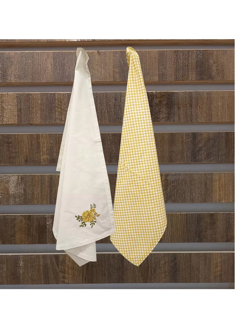 Generic - Tribulus 2 Piece Kitchen Towel Set 50x70 cm - Image 1