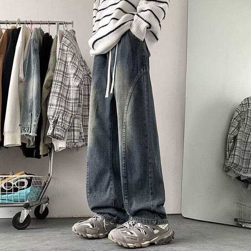 Unisex Casual Daily Denim Jeans - Image 2