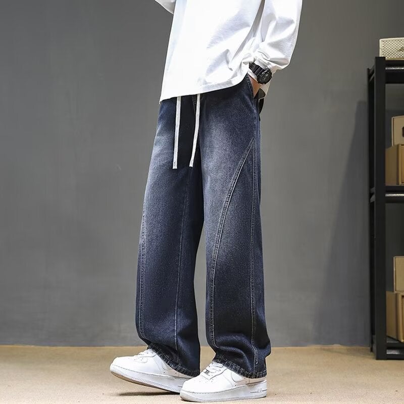 Unisex Casual Daily Denim Jeans - Image 1