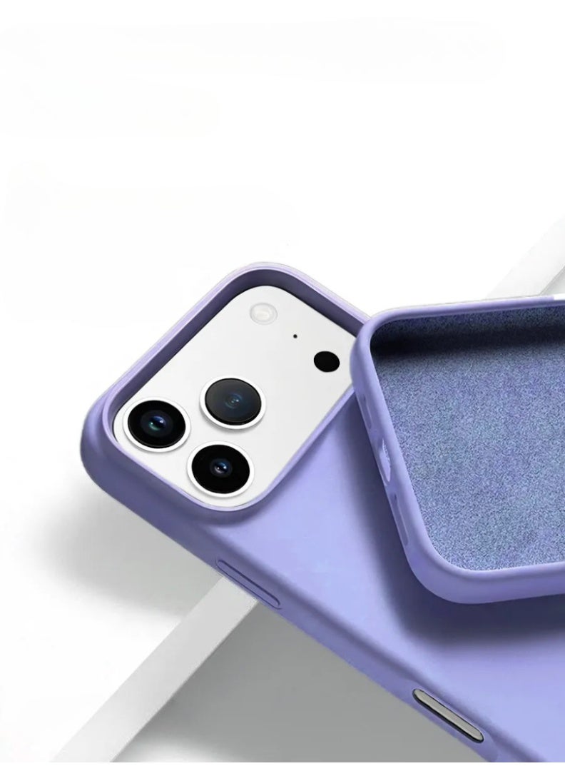 جراب iPhone 17 Pro، غطاء حماية كامل للجسم، ناعم الملمس، مضاد للخدش والصدمات، مع بطانة من الألياف الدقيقة لهاتف iPhone 17 Pro - Image 4