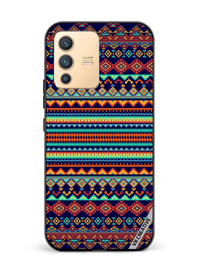 VR CREATIVE Protective Case Cover For Vivo V23 5G Texture Design Multicolour - Image 1