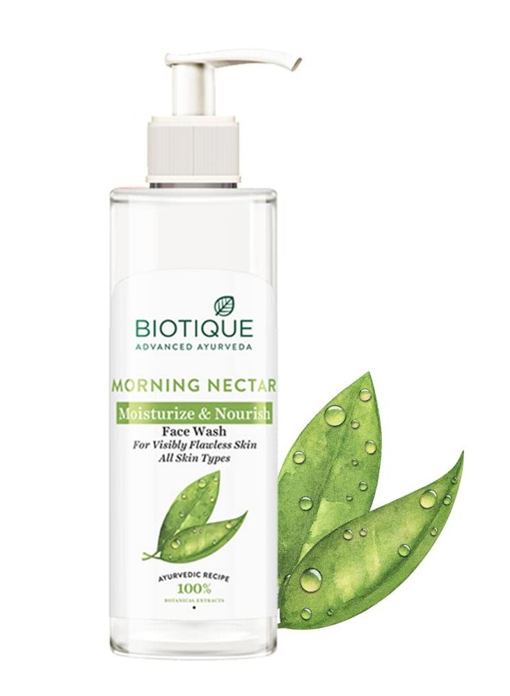 Biotique Bio Morning Nectar Visibly Whitening Scrub Wash, 200 ml - Image 1