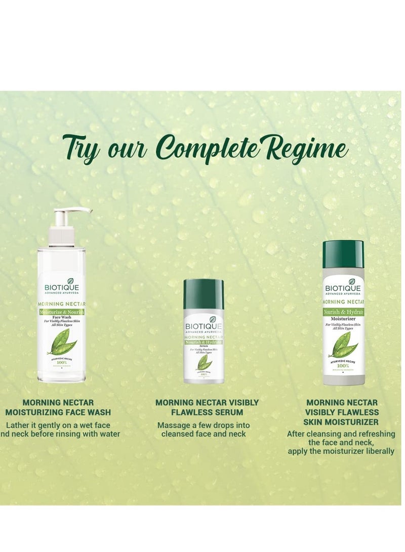 Biotique Bio Morning Nectar Visibly Whitening Scrub Wash, 200 ml - Image 3