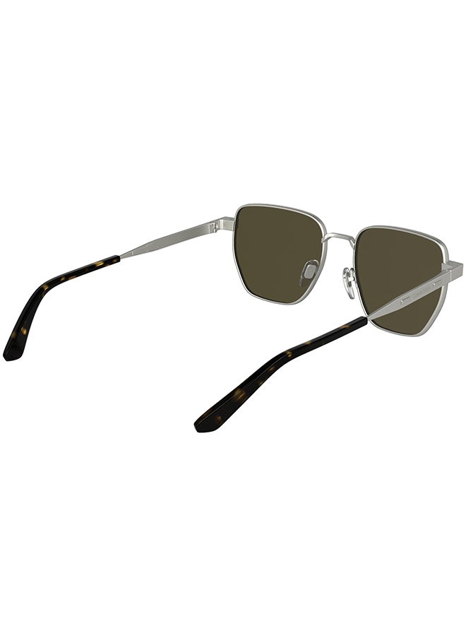 CALVIN KLEIN FULL RIM METAL CALVIN KLEIN SUN CK25100S 5318 (045) MATTE SILVER - Image 4