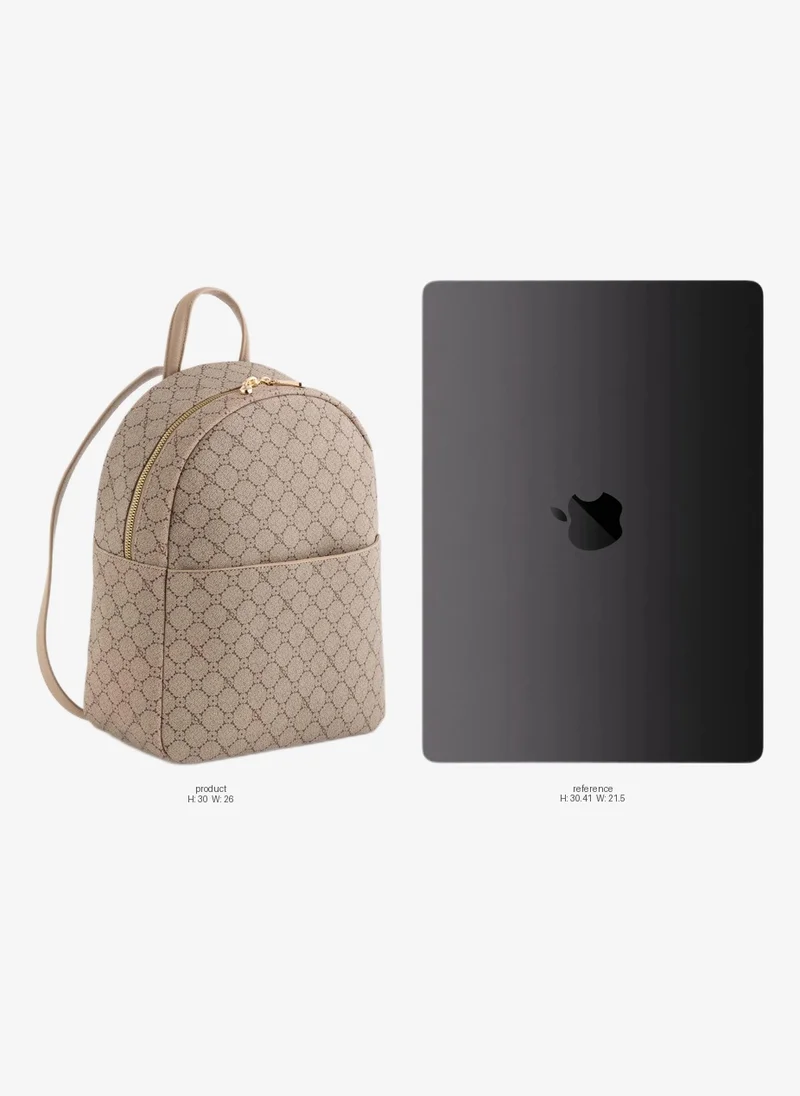 كاربيزا Women's Backpack Diana Taupe/Light Taupe