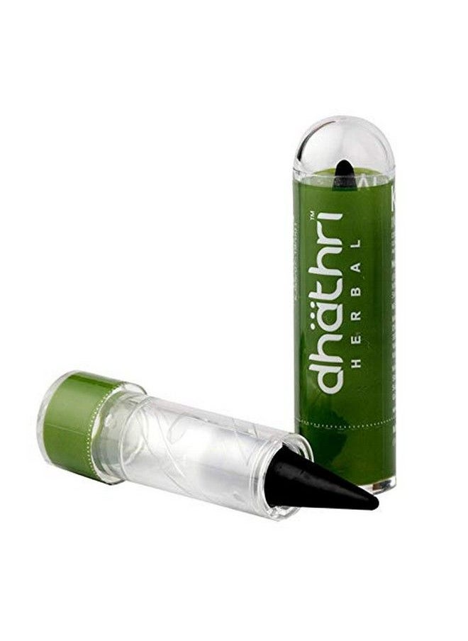 dhathri - Herbal Kajal For Sharp & Rich Definition Of Eyes ; Waterproof And Smudgeproof Kajal For Daily Use ; 100% Natural - Image 1