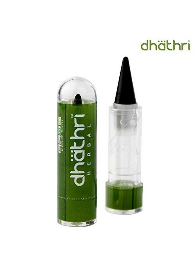 dhathri - Herbal Kajal For Sharp & Rich Definition Of Eyes ; Waterproof And Smudgeproof Kajal For Daily Use ; 100% Natural - Image 1