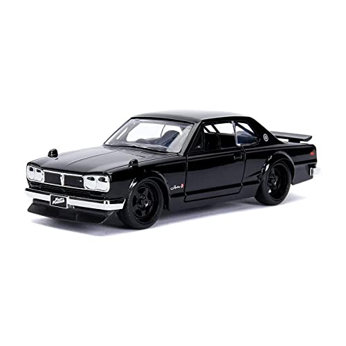 Jada Toys Fast  Furious 132 Brians 1971 Nissan Skyline 2000 GTR Diecast Car Toys for Kids and Adults 99602 - Image 1
