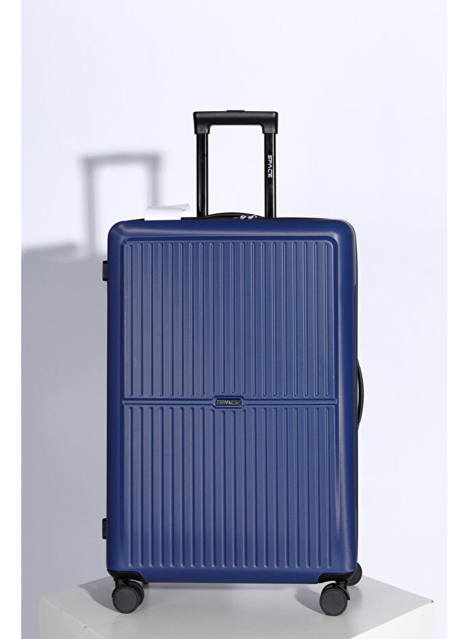 Space Luggage Set, ABS Material including Carry On Cabin Sizes, 20/24/28 Inches, Navy - Image 2