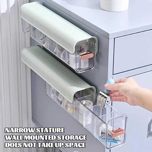 MosQuick® Socks & Inners organizer for wardrobe Undergarments Organizer Wardrobe Organisers cosmetic organizer box,stationery organizer adjustable Clear 6 Cell Storage Drawer 1 pc Mix color - Image 3