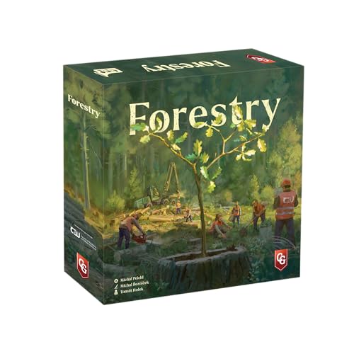 Capstone Games Forestry Board Game 14 Players 90 Min Playtime 14 Age Strategy Resource Management EcoFriendly Forest Management Board Game for Adults Family - Image 1