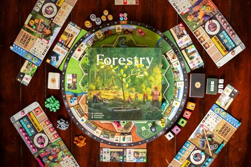 Capstone Games Forestry Board Game 14 Players 90 Min Playtime 14 Age Strategy Resource Management EcoFriendly Forest Management Board Game for Adults Family - Image 5