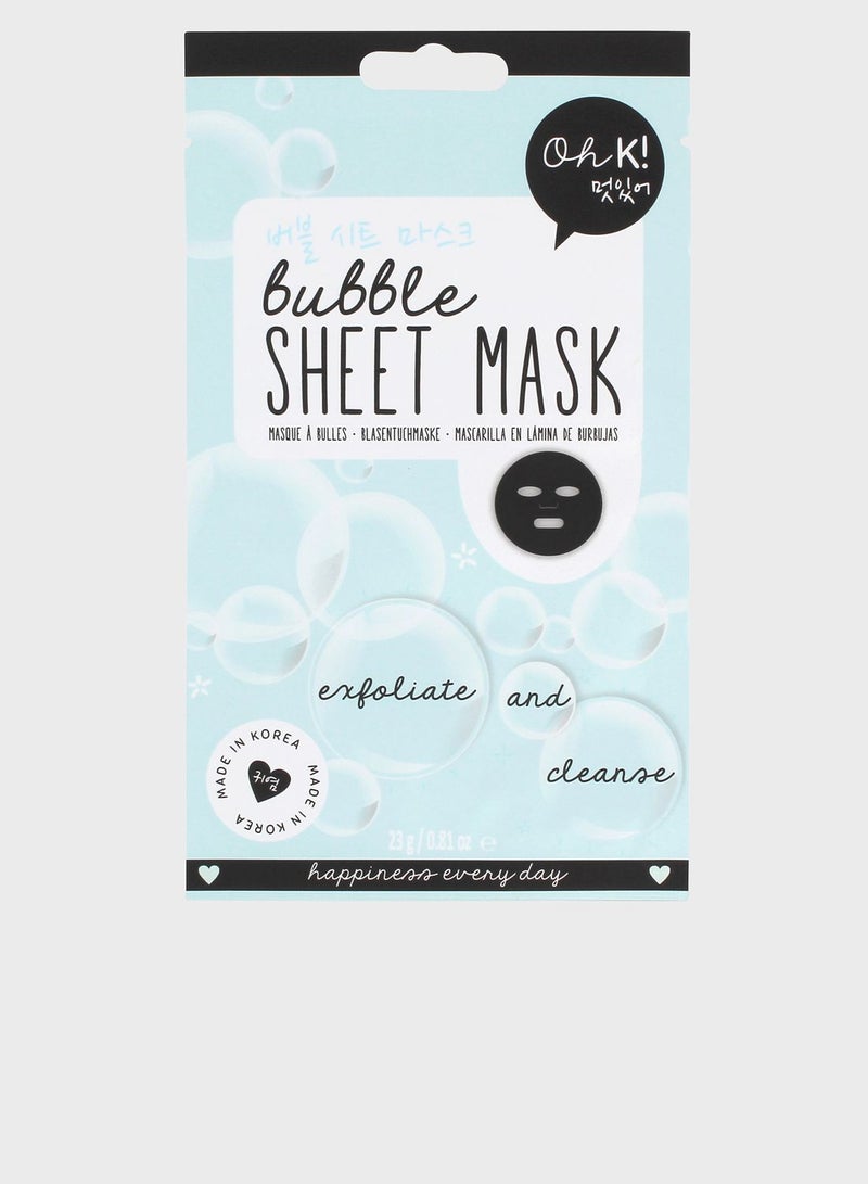 Oh K! Sheet Mask - Bubble - Image 1