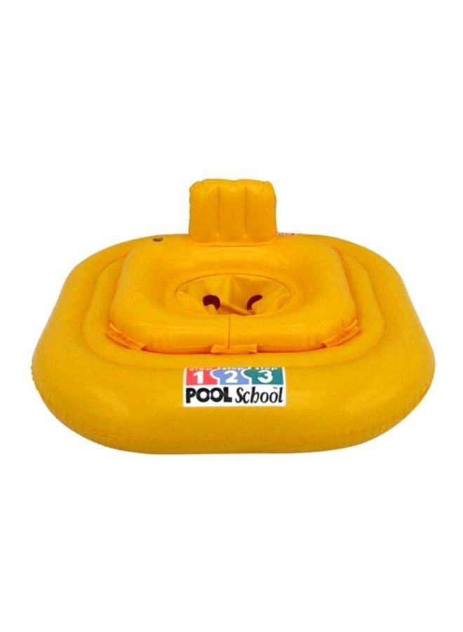 INTEX Deluxe Baby Float Pool School, 1+ Years - Yellow 79x79cm - Image 2