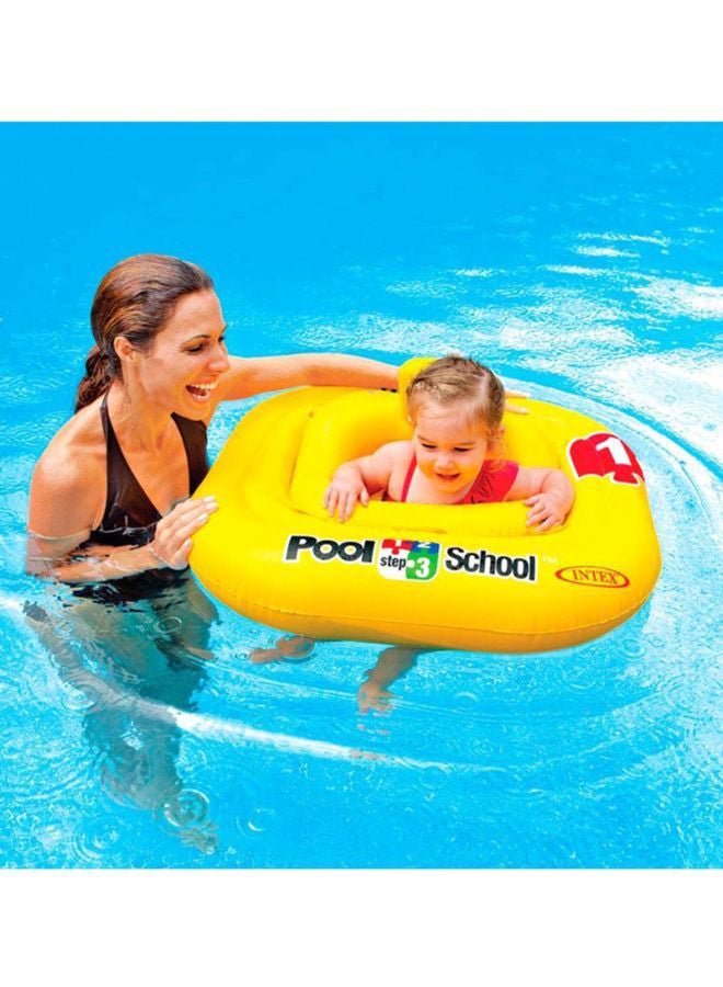 INTEX Deluxe Baby Float Pool School, 1+ Years - Yellow 79x79cm - Image 4