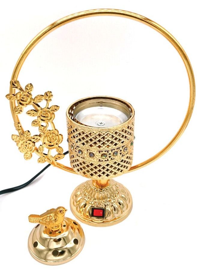 Generic Electric Arabic Incense Burners plug Censer , Tower Shape Metal Vintage Incense Burner  - Image 3