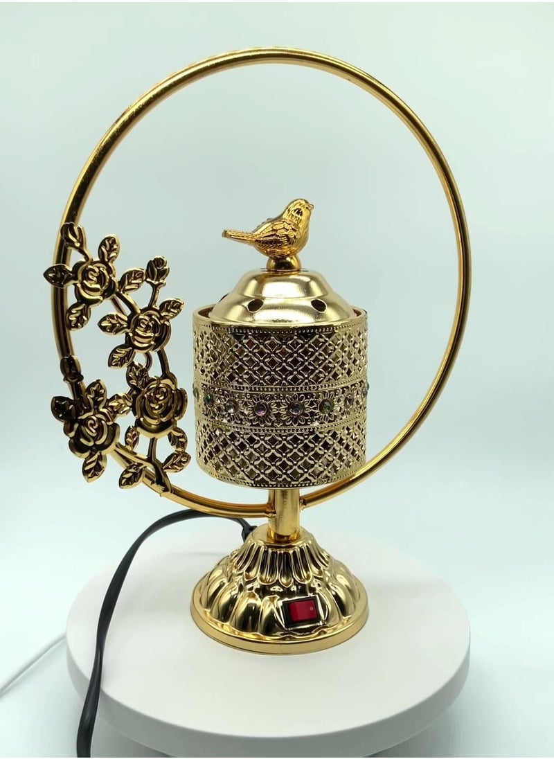 Generic Electric Arabic Incense Burners plug Censer , Tower Shape Metal Vintage Incense Burner  - Image 5