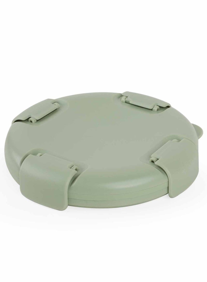 Prickly Pear Buddha Bowl Green Silicone, Collapsible Lunchbox, 1100ml  - Image 4
