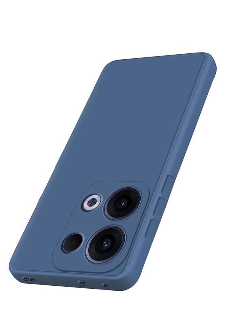 Houmt OPPO Reno 13 5G Case Cover Liquid Silicone Matte Finish Back Cover Inner Fabric Lining with Camera Protection Case for OPPO Reno 13 6.5-inch - Image 5