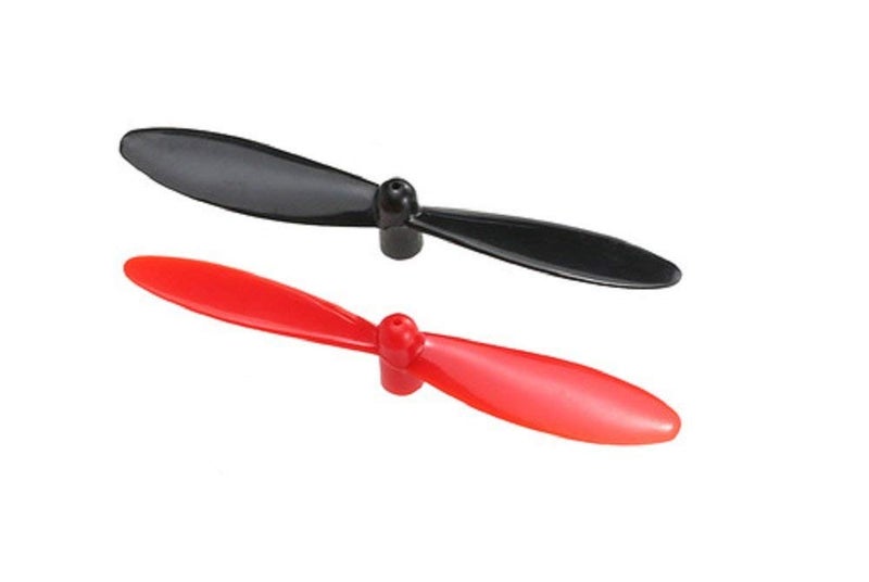 Shomex Plastic 4pcs N10 3.7V Mini DC Motor 10x12x10mm 16000 RPM with 4Pcs 55m Propeller for Helicopter Drones Toy Car - Image 4