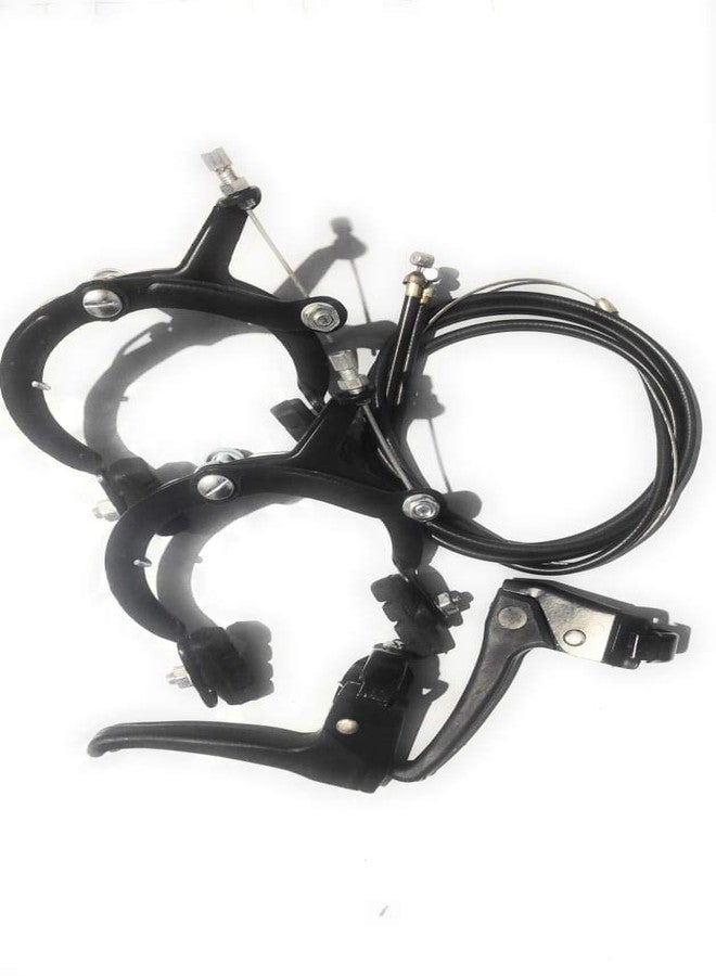 NANAK Brass U Break Two Lever and Wire ISH Bicycle for Kids (Black) - Image 3