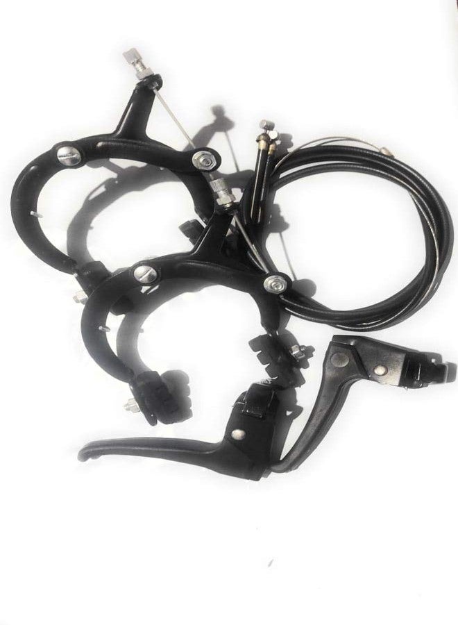 NANAK Brass U Break Two Lever and Wire ISH Bicycle for Kids (Black) - Image 2
