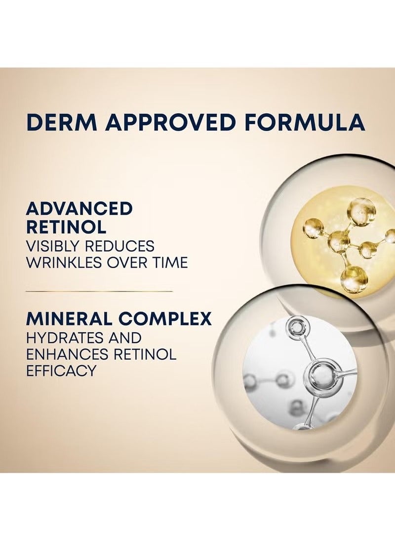 RoC Retinol Correxion Deep Wrinkle Retinol Face Serum with Ascorbic Acid, Daily Anti-Aging Skin Care Treatment for Fine Lines, Dark Spots, Acne Scars, 1 Ounce - Image 4