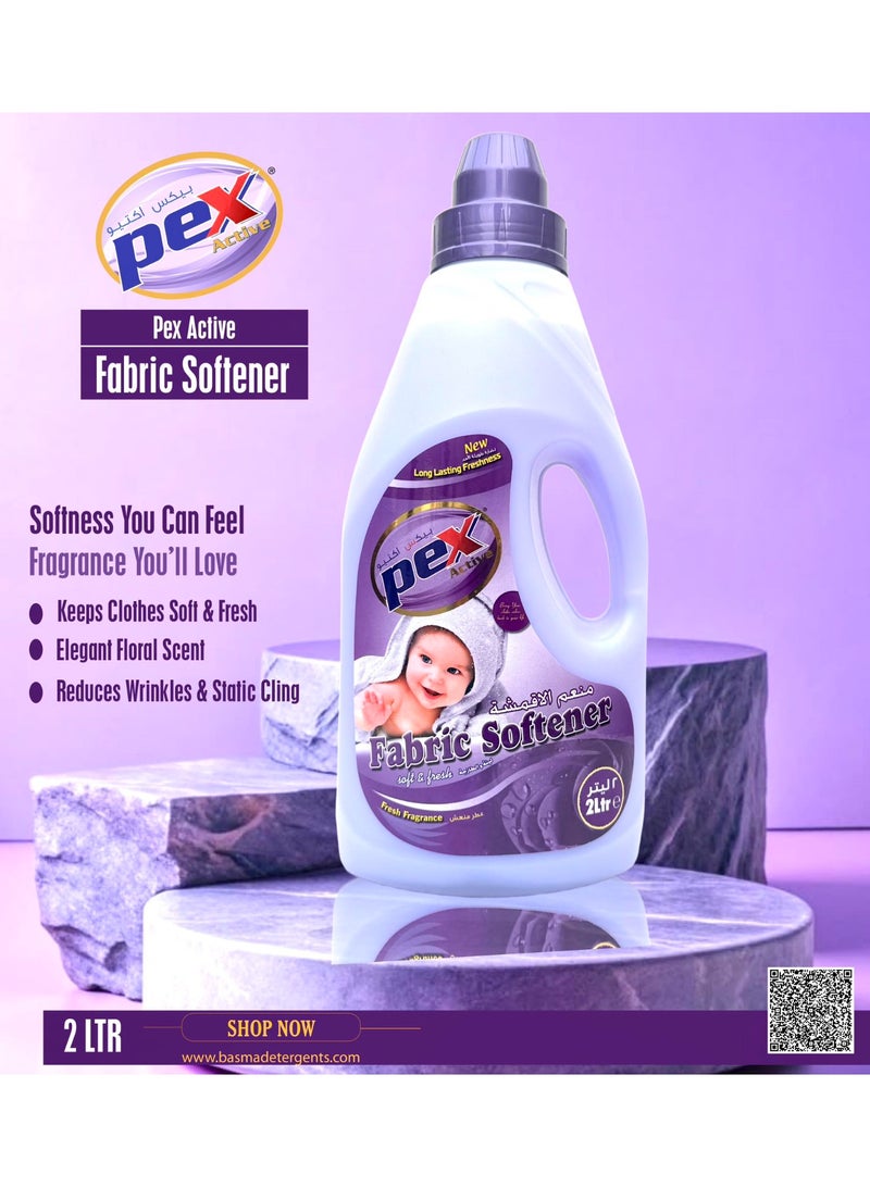 Pex Active Fabric Softener Purple 2Ltr - Image 3