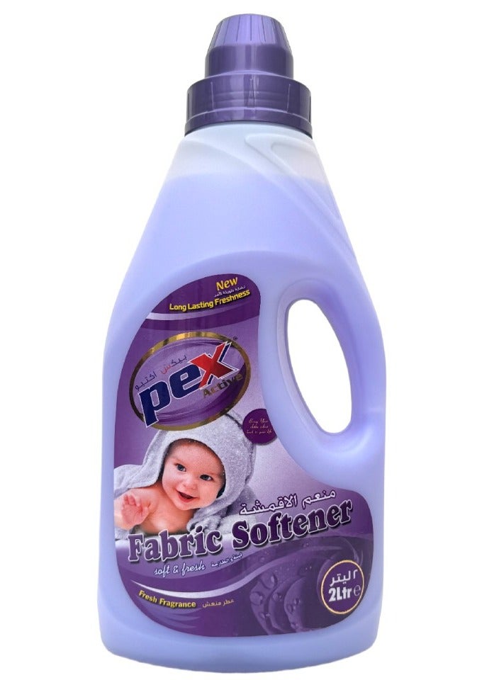 Pex Active Fabric Softener Purple 2Ltr - Image 1