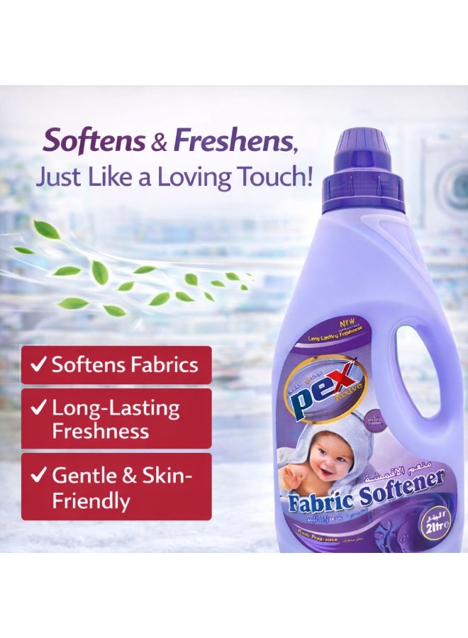 Pex Active Fabric Softener Purple 2Ltr - Image 4
