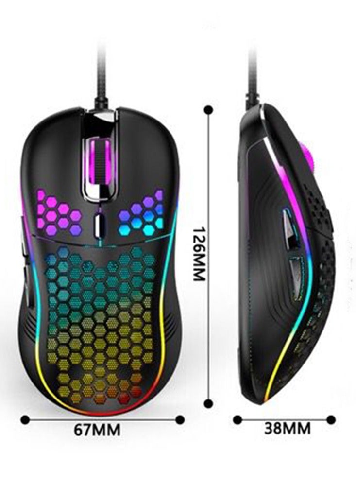 Lightweight Gaming Mouse with LED Lighting - Image 2
