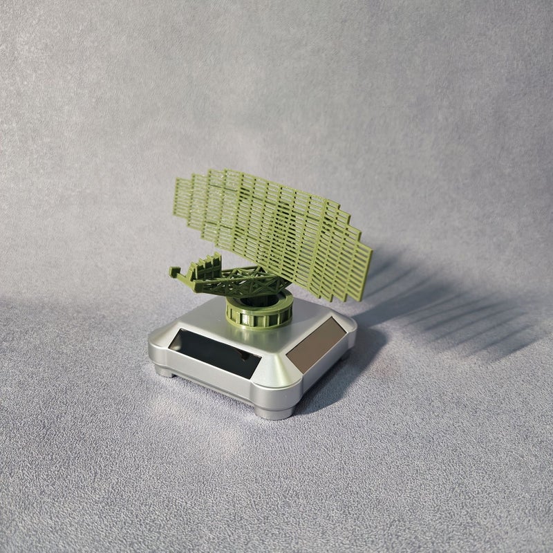 Olive Drab Spinning Decorative Piece For Car Dashboard Or Indoor Table - Image 1