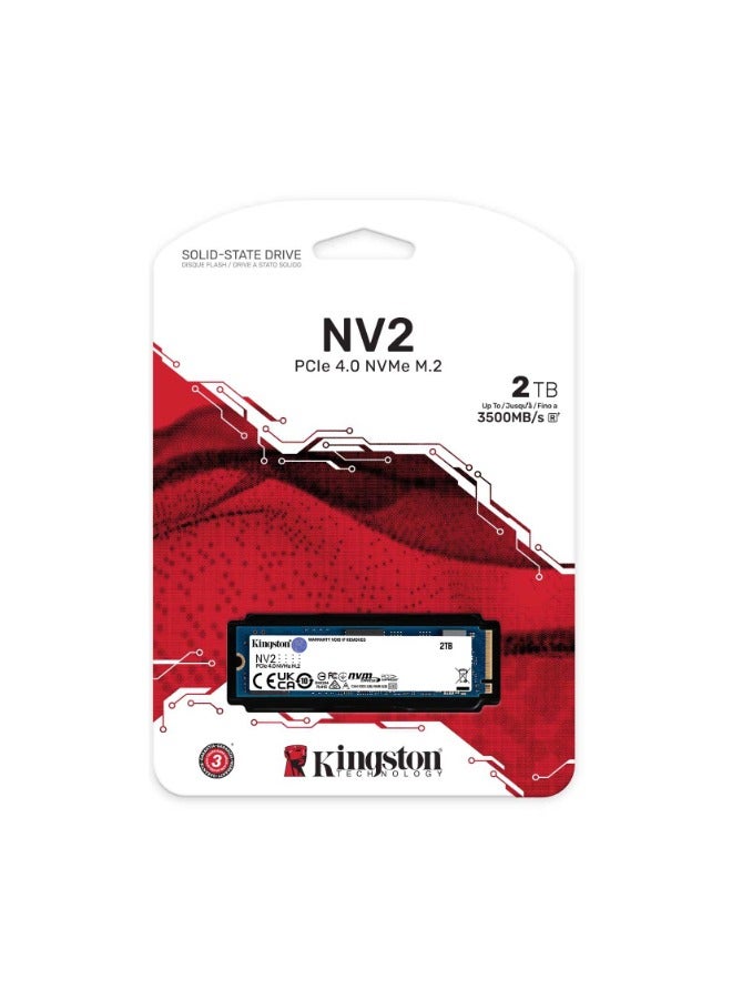 Kingston NV2 2TB M.2 2280 NVMe Internal SSD | PCIe 4.0 Gen 4x4 | Up to 3500 MB/s - SNV2S/2000G - Image 5