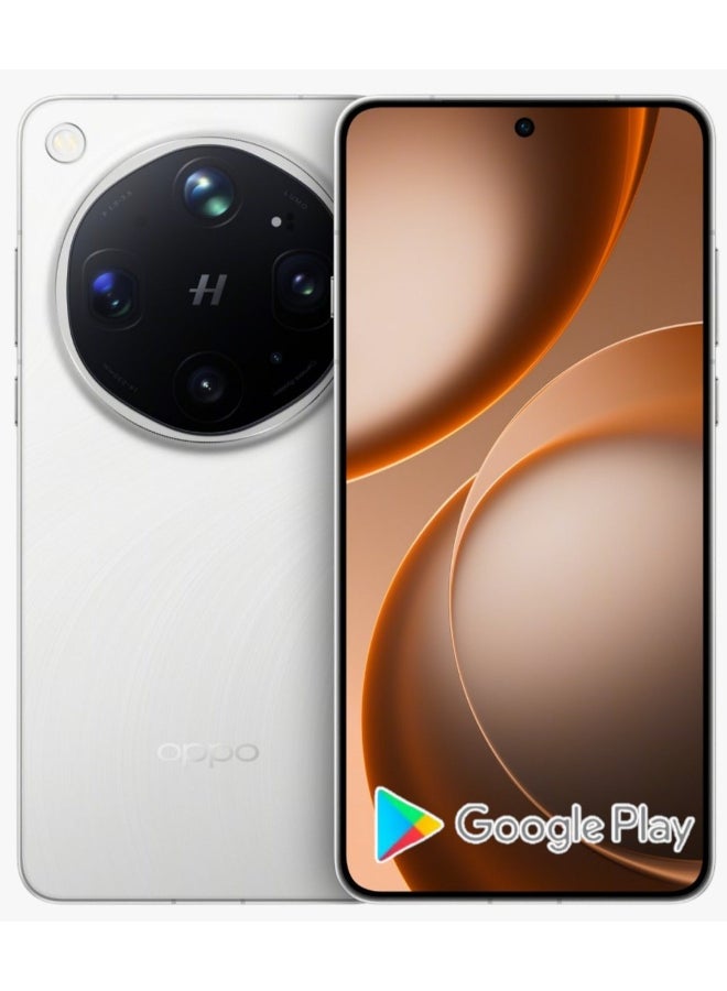 OPPO Find X9 ultra 5G Smart Phone (512GB 12GB RAM) Polar Glacier |Chinese Spec | 6.82-inch AMOLED HDR10+, 1B colors, 144Hz Screen Qualcomm SM8850-AC Snapdragon 8 Elite Gen 5 (3 nm) | 7050 mAh Battery, NFC | 50MP selfie camera. Ultra HDR image support LTPO AMOLED | with Google Play Support - Image 1
