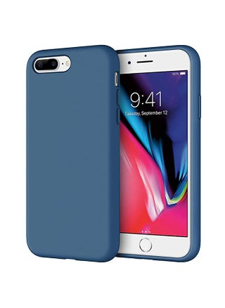 Silicone Case for iPhone 7 Plus, iPhone 8 Plus, 5.5 Inch, Silky-Soft Touch Full-Body Protective Case, Shockproof Cover with Microfiber Lining (Blue Cobalt) - pzsku/ZCB4FF5280DCBE84361A3Z/45/_/1685398383/bed6ea3f-c42b-4595-99e0-55d092ea5688