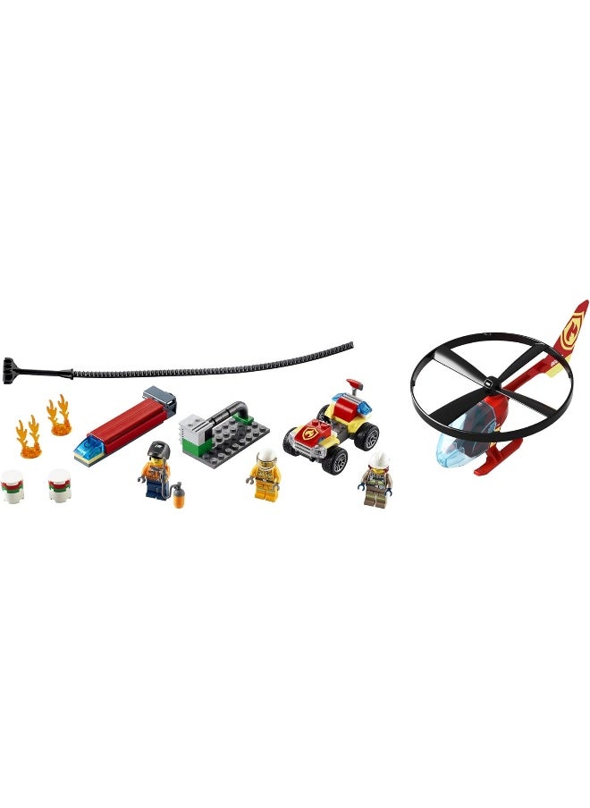 LEGO LEGO City Fire Helicopter Response 60248 Firefighter Toy, Fun Building Set for Kids (93 Pieces)  - Image 2