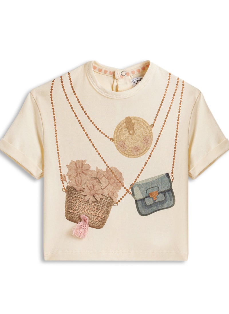 Dirkje girls set - T-shirt ss loose fit & Trousers - Image 3