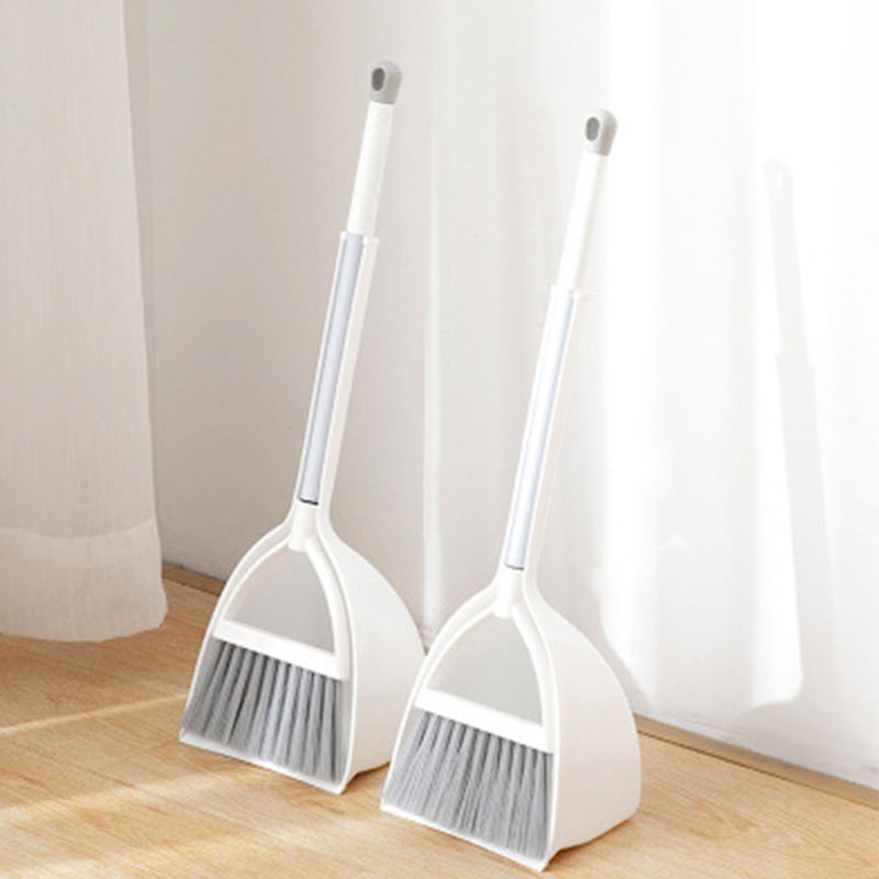 4Pcs Kids Small Broom Dustpan Children Housekeeping Learning Training Tools - Image 2