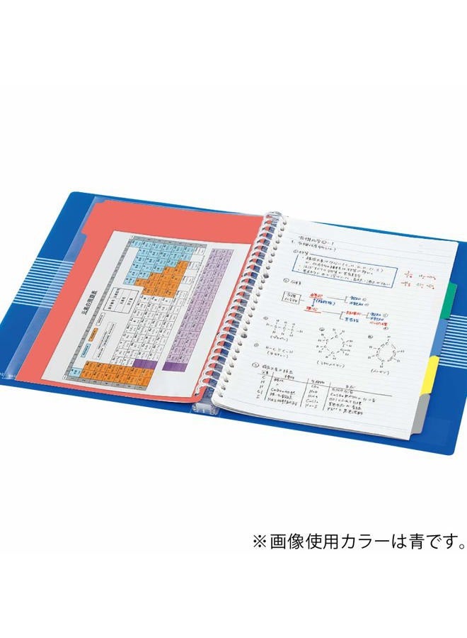 Kokuyo مجلد كوكيو كامبوس سلايد - B5 - 26 حلقة - أخضر - Image 4