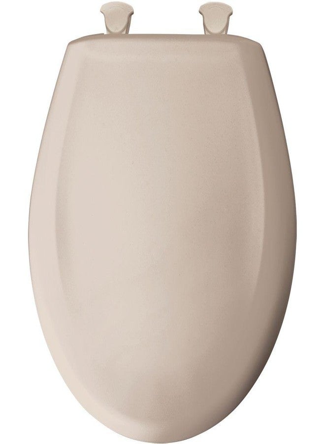 Bemis 200SLOWT 443 Lift-Off Plastic Round Slow-Close Toilet Seat, Innocent Blush/Zinfandel